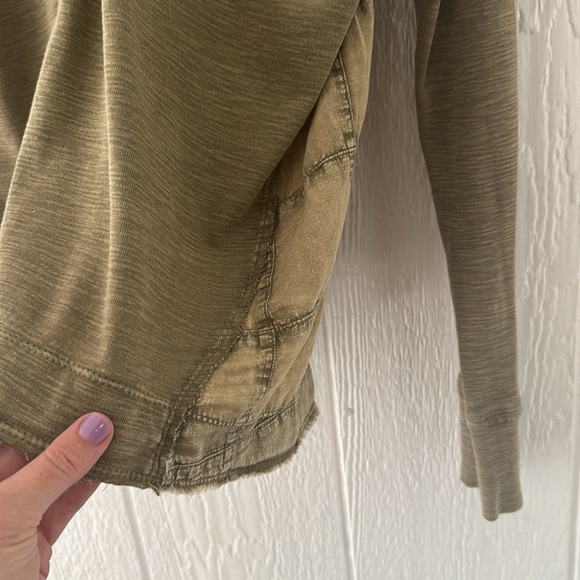 Pilcro by Anthropologie Oversized Henley – Size XXS - Picture 4 of 8